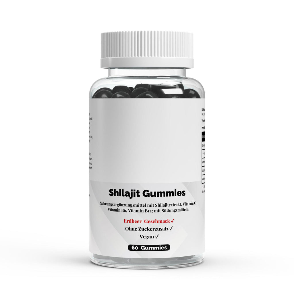 Shilajit Gummies + Vitamin C,B6, B12 - 60 Stk.