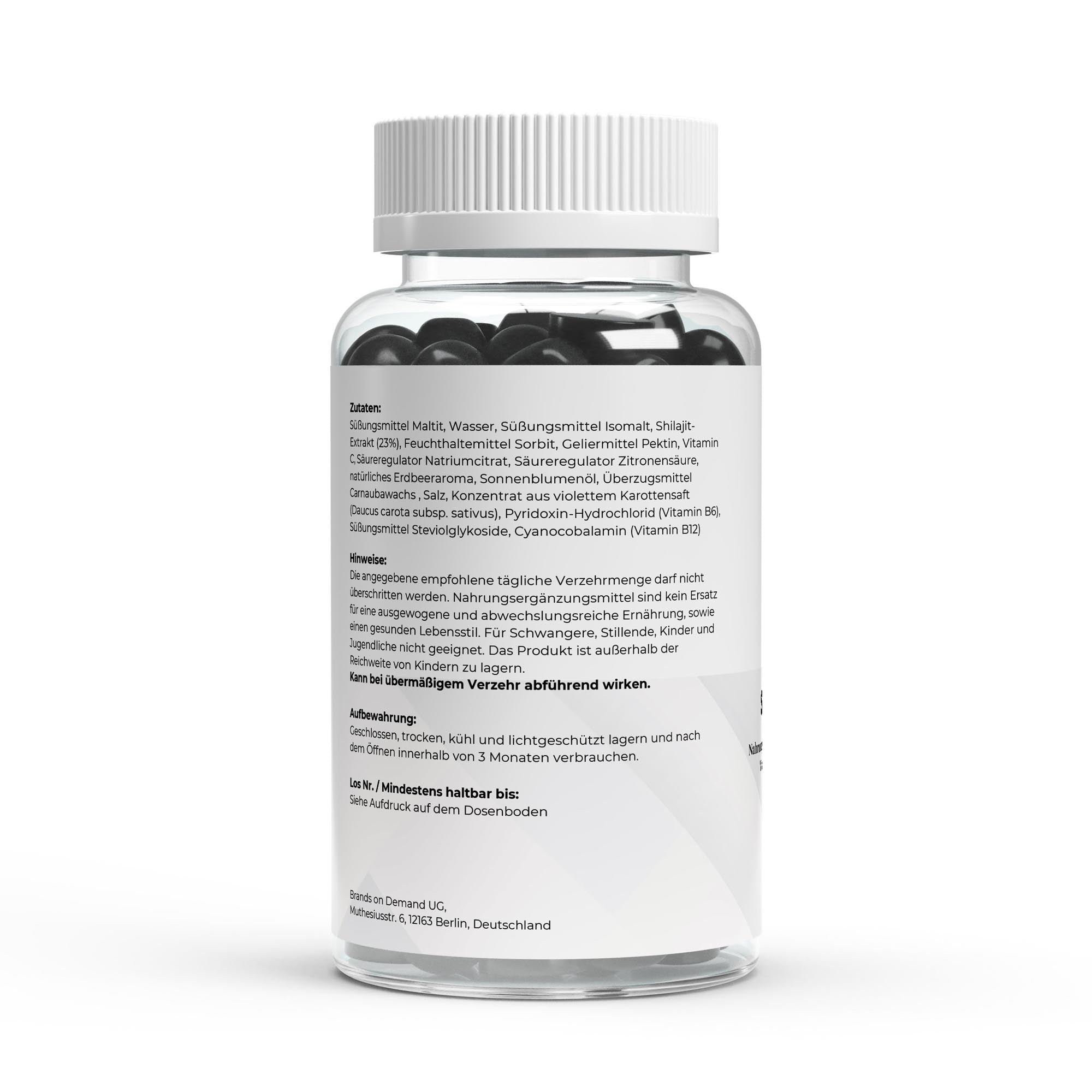 Shilajit Gummies + Vitamin C,B6, B12 - 60 Stk.