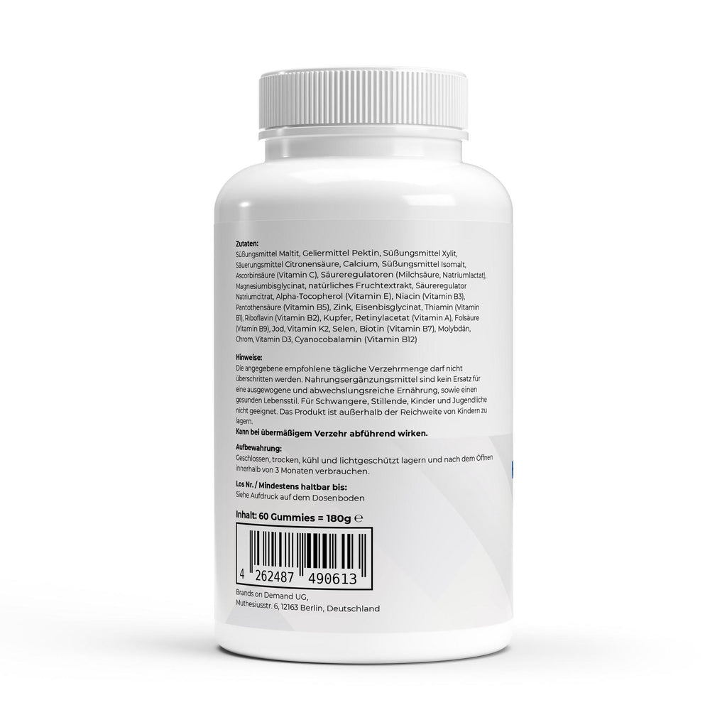 Premium Multivitamin + Mineral Gummies - 60 Stk.